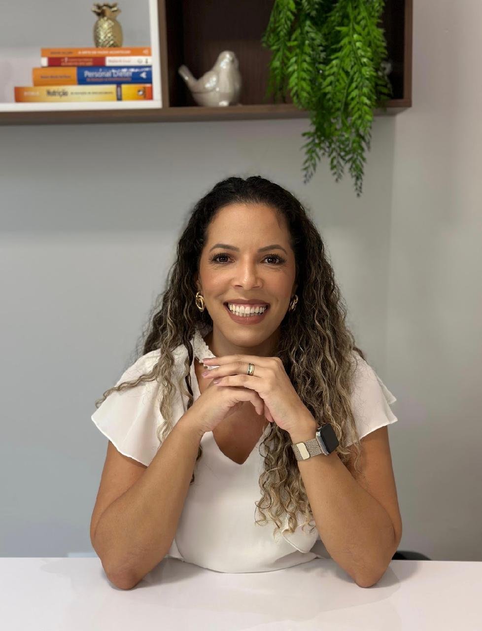 Alessandra Marin em seu consultório